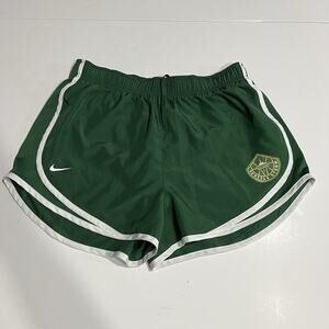 Nike Seattle Storm Athletic Shorts Womens Size Medium Green Lined Running